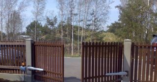 Купить распашные ворота из штакетника Протвино, цена от 2771 руб.